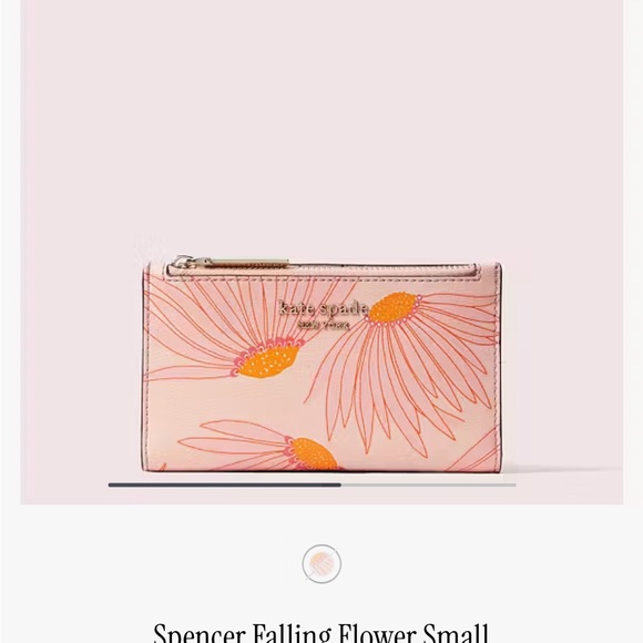 Kate Spade Spencer Falling Flower Wallet - Picture 1 of 10